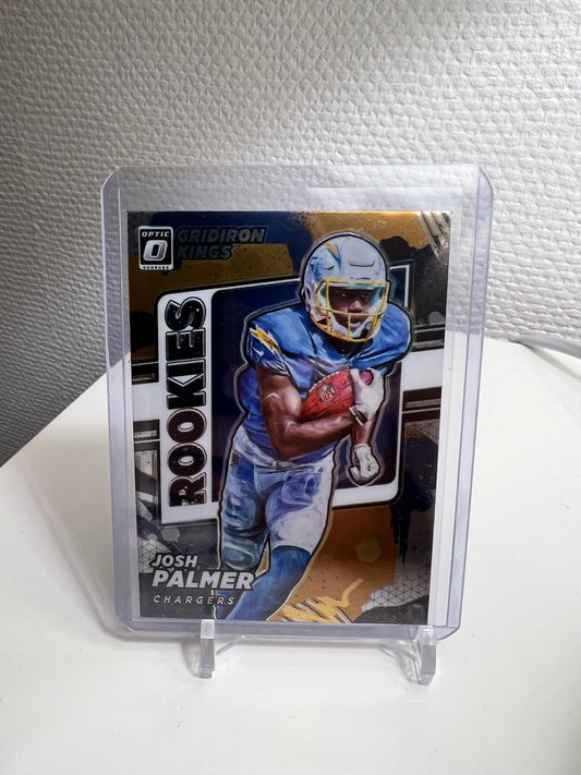 Donruss Optic 21 - Josh Palmer Gridiron Kings Rookies - Los Angeles Chargers #RGK-18