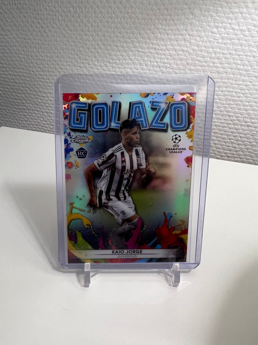 Chrome 21-22 - Kaio Jorge RC Card Golazo - Juventus Turin #G-6