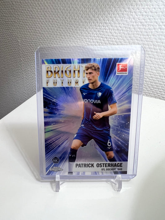 Chrome 22-23 - Patrick Osterhage Bright Future RC Card - VfL Bochum #BF-PO