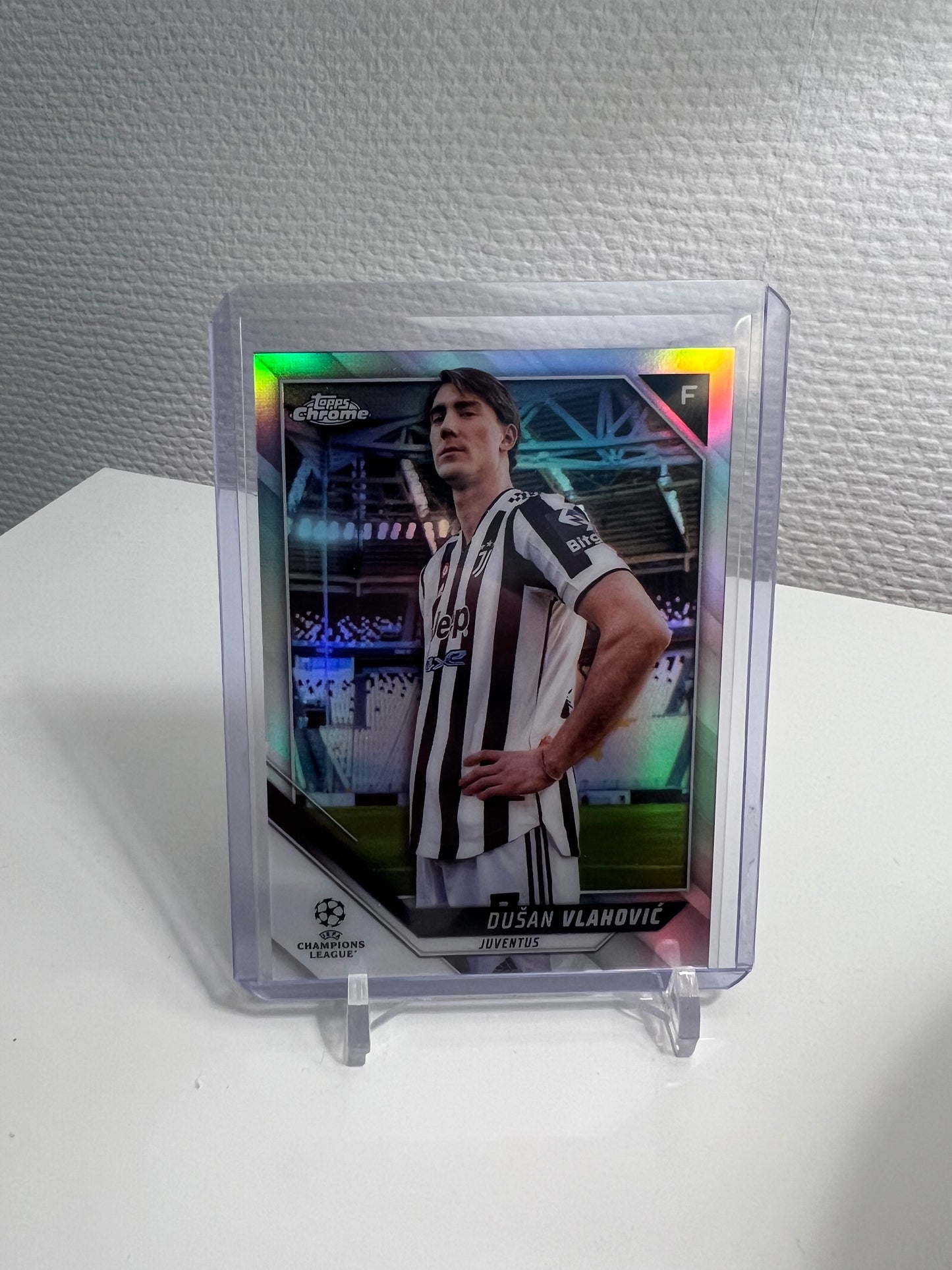 Chrome 21-22 - Dusan Vlahovic Refractor - Juventus Turin