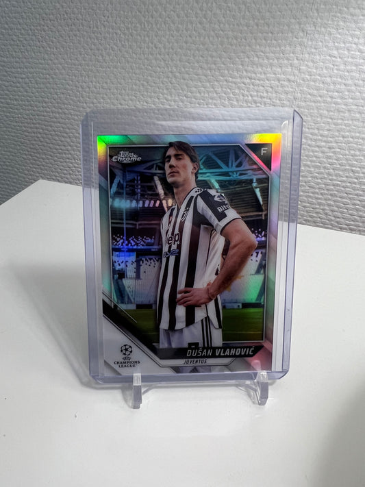 Chrome 21-22 - Dusan Vlahovic Refractor - Juventus Turin