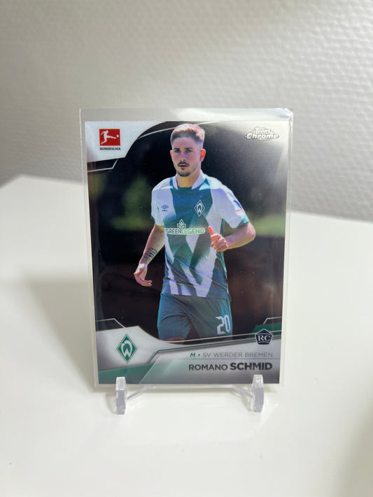 Chrome 22-23 - Romano Schmid RC Card - SV Werder Bremen