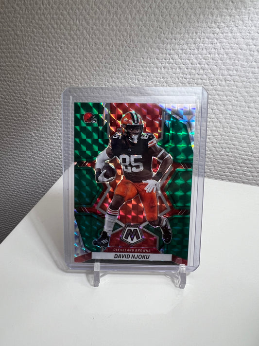 Mosaic 22 - David Njoku Green Prizm - Cleveland Browns