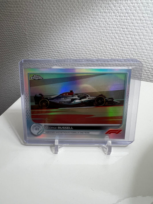 Chrome 22 - George Russell Cars Refractor - Mercedes Petronas