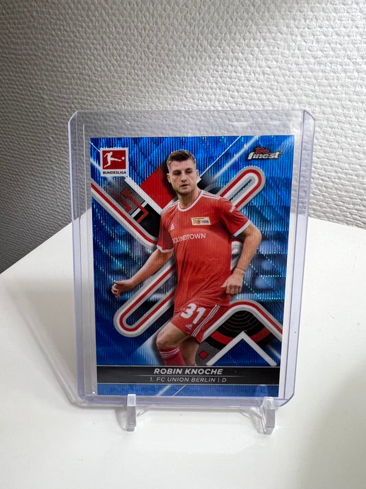 Finest 21-22 - Robin Knoche Blue Wave /150 - 1. FC Union Berlin