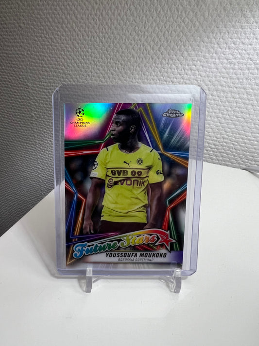 Chrome 21-22 - Youssoufa Moukoko Future Stars - Borussia Dortmund #FS-4