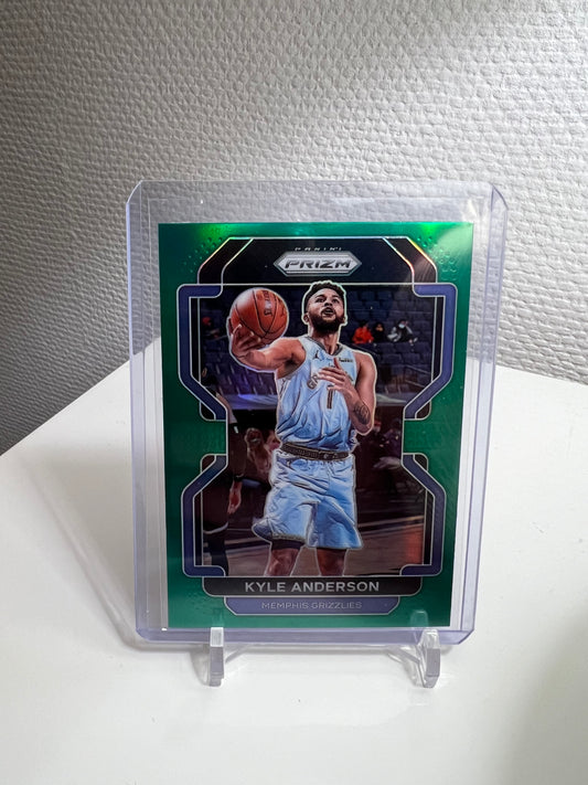 Prizm 21-22 - Kyle Anderson Green Prizm - Memphis Grizzlies