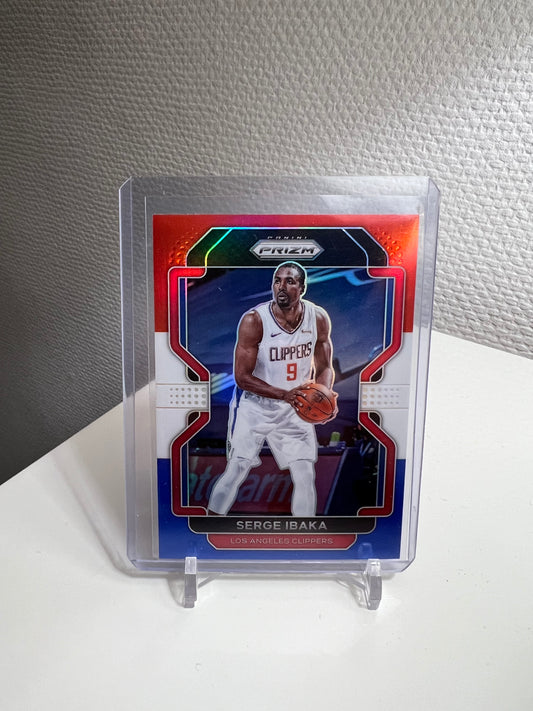 Prizm 21-22 - Serge Ibaka Tri-Color - Los Angeles Clippers