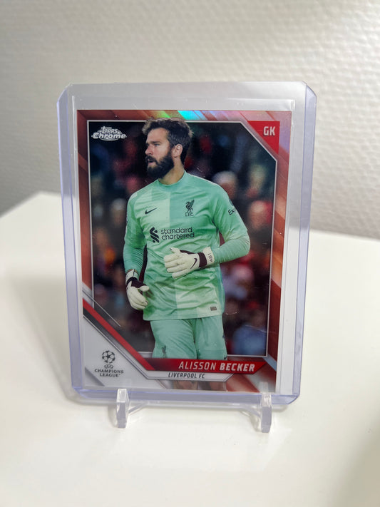 Chrome 21-22 - Alisson Becker Rose Gold /125 - FC Liverpool