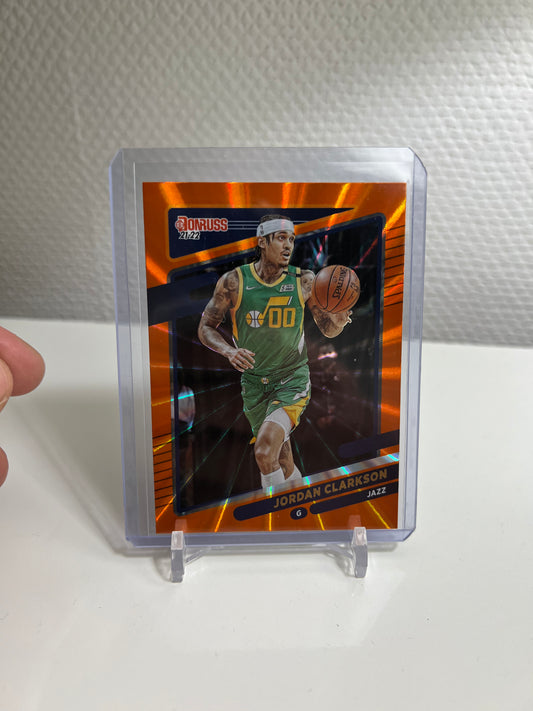 Donruss 21-22 - Jordan Clarkson Orange Laser - Utah Jazz