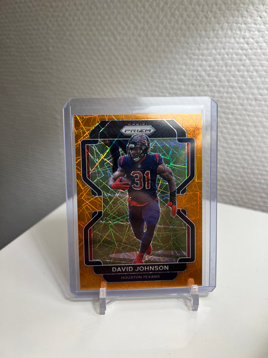 Prizm 21 - David Johnson Orange Velocity - Houston Texans