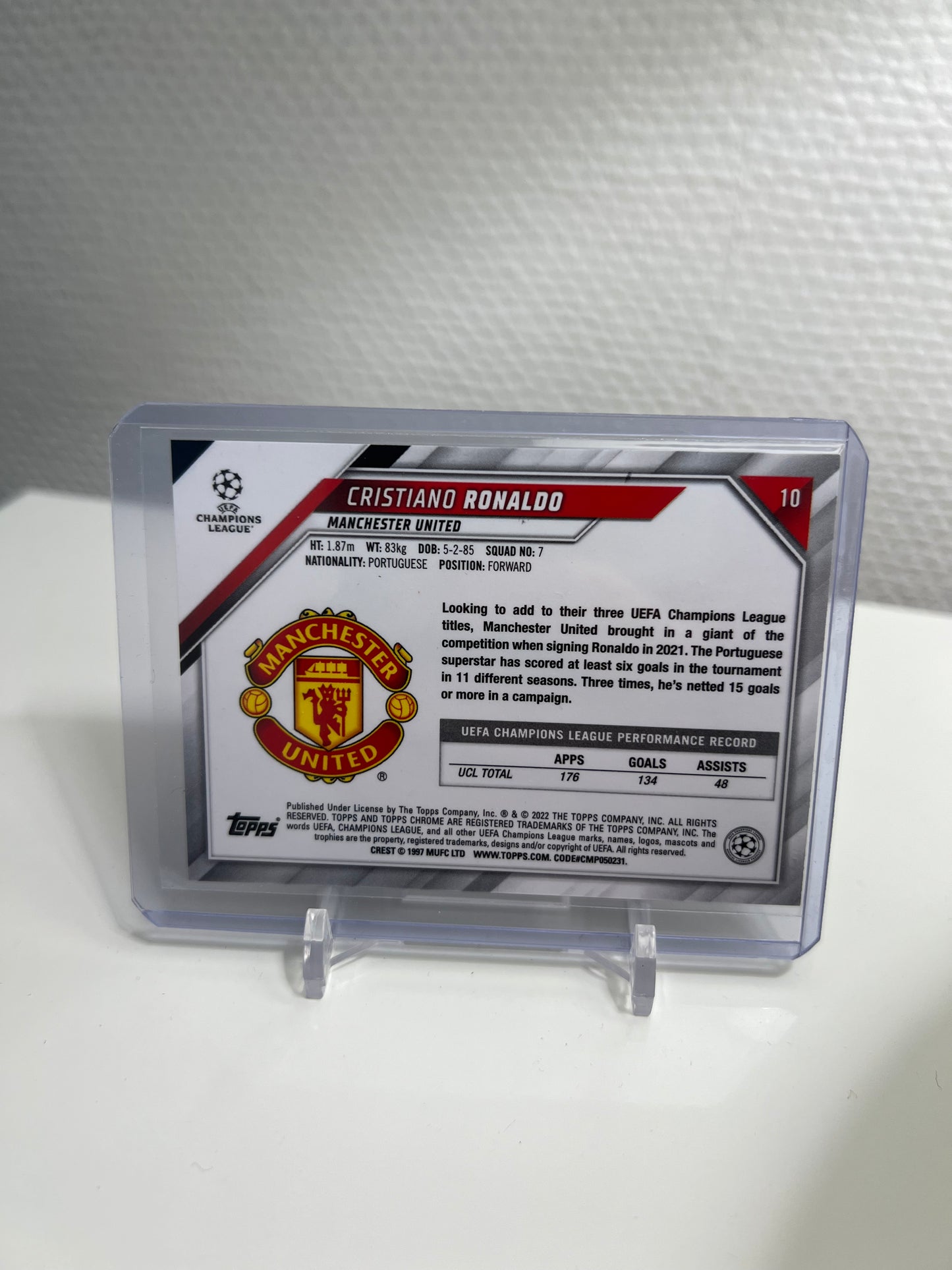Chrome 21-22 - Cristiano Ronaldo - Manchester United