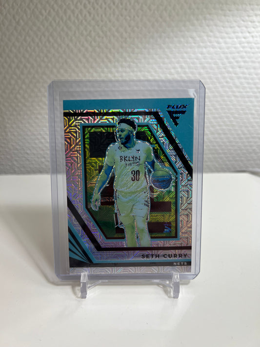 Flux 22-23 - Seth Curry Silver Mojo Prizm - Brooklyn Nets