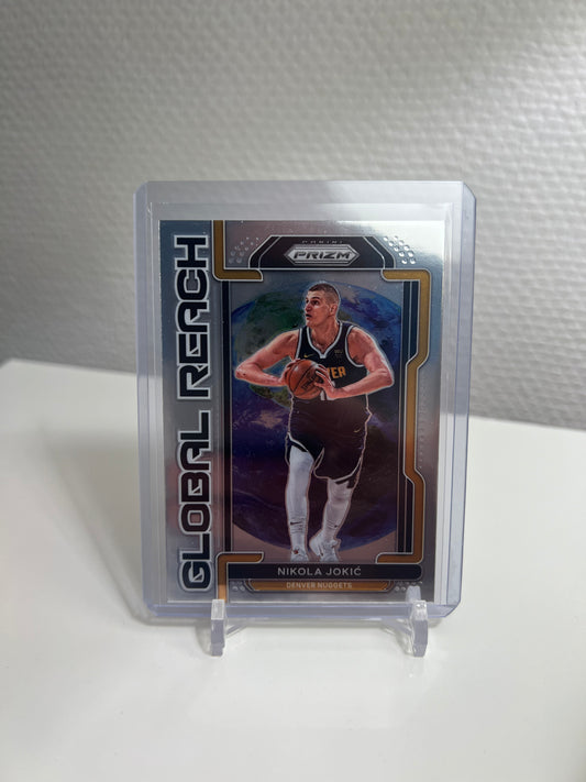 Prizm 21-22 - Nikola Jokic Global Reach - Denver Nuggets