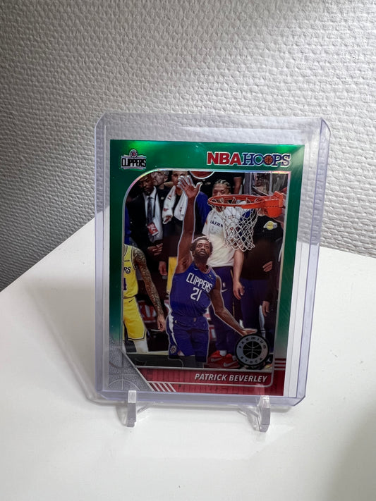 Hoops Premium Stock 19-20 - Patrick Beverley Green Prizm - Los Angeles Clippers