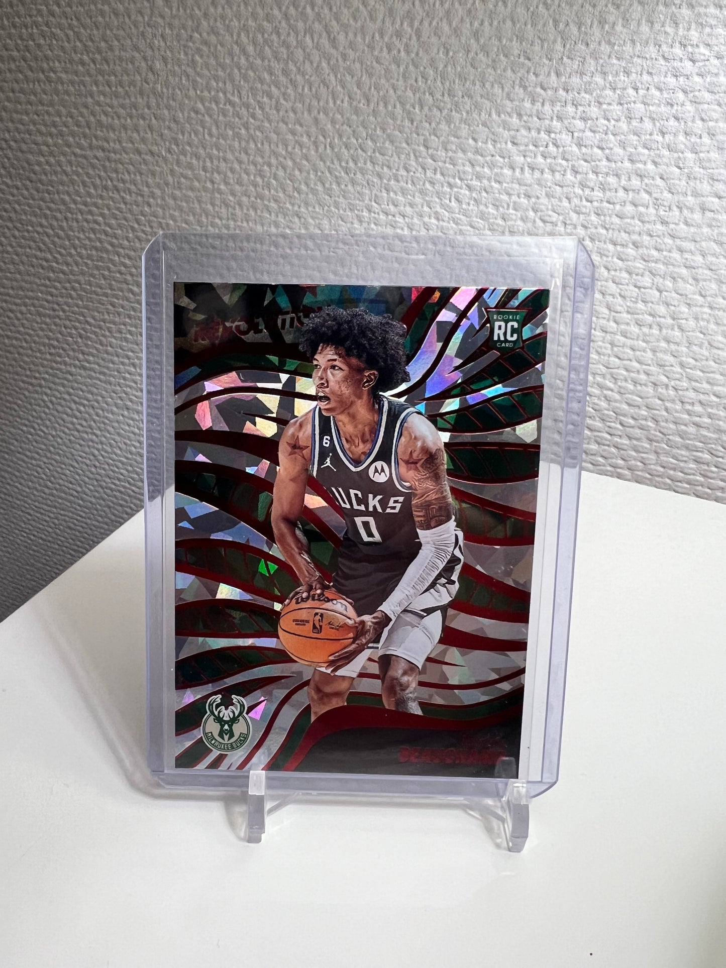 Revolution 22-23 - MarJon Beauchamp New Year RC Card - Milweaukee Bucks