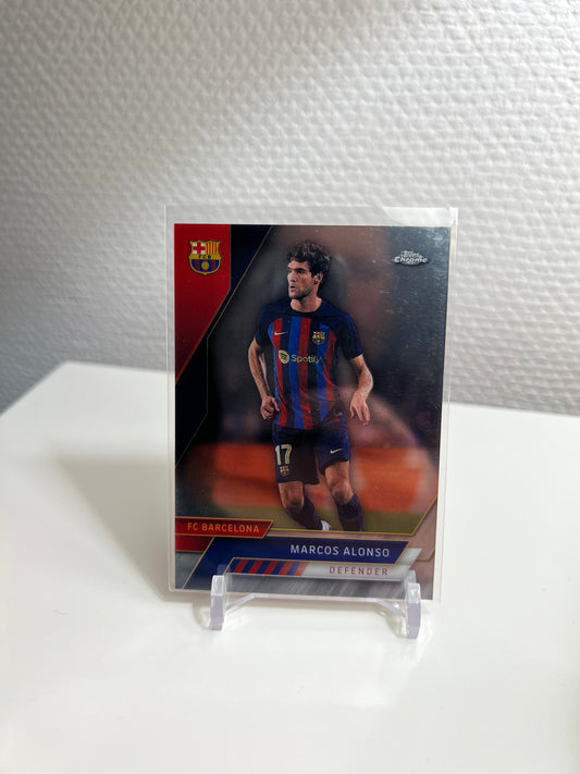 Chrome 22-23 - Marcos Alonso Action - FC Barcelona