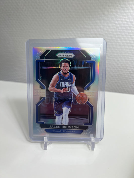 Prizm 21-22 - Jalen Brunson Silver Holo - Dallas Mavericks
