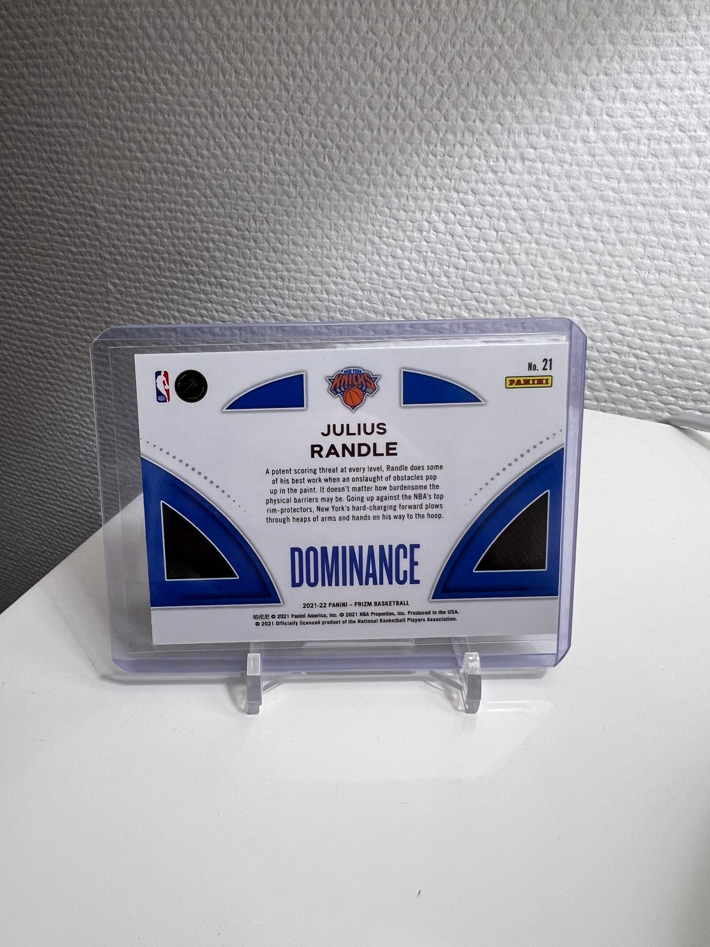 Prizm 21-22 - Julius Randle Dominance - New York Knicks