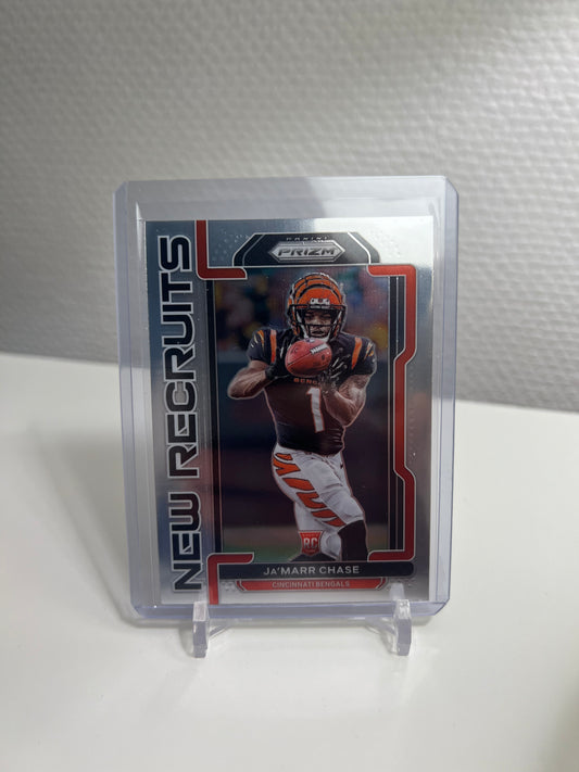 Prizm 21 - Ja Marr Chase New Recruits RC Card - Cincinnati Bengals #NR-7