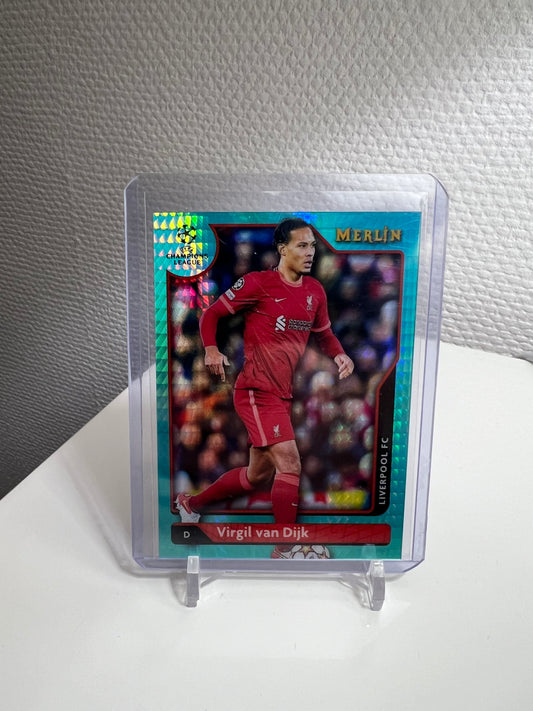 Merlin 21-22 - Virgil van Dijk Aqua Prism - FC Liverpool