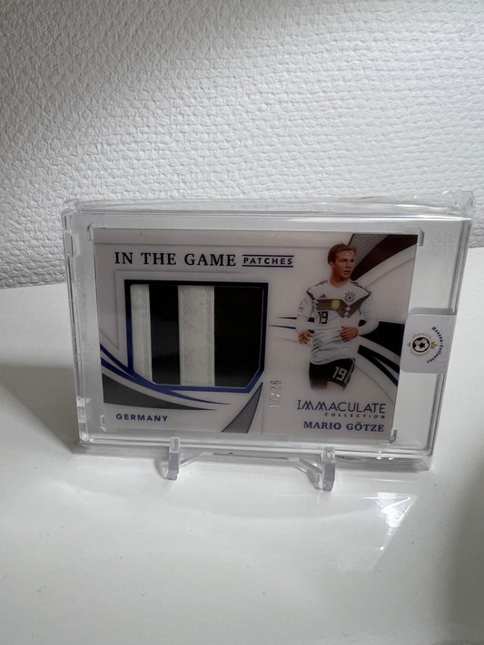 Immaculate 21 - Mario Götze In the Game Patches /25 - Deutschland #IG-MG