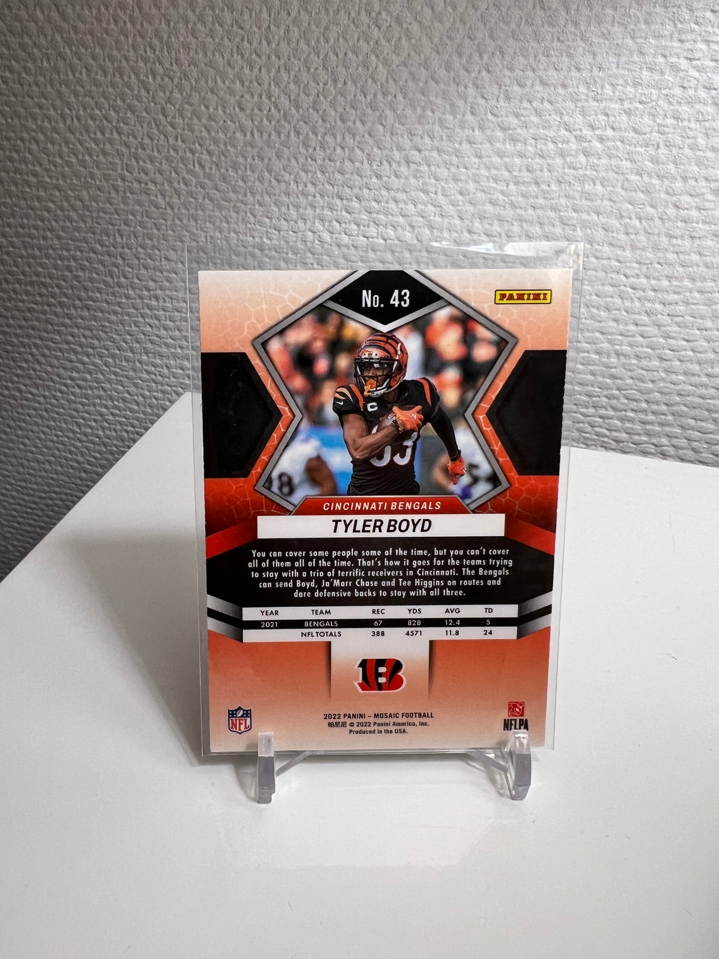 Mosaic 22 - Tyler Boyd - Cincinnati Bengals
