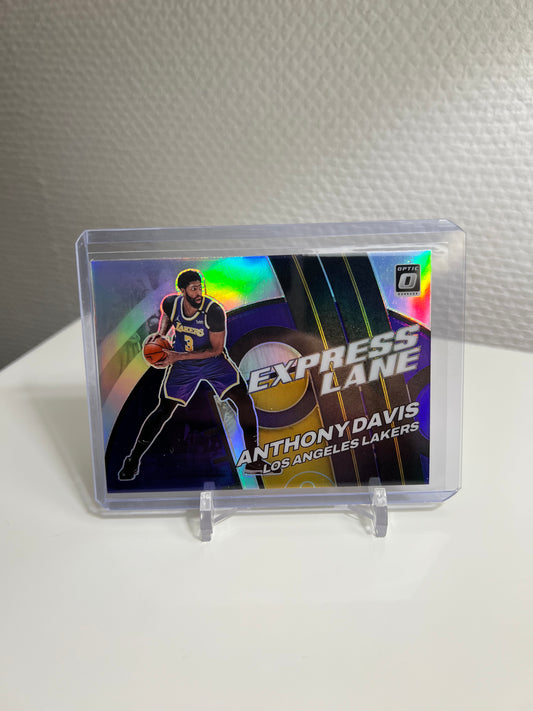 Donruss Optic 21-22 - Anthony Davis Express Lane Purple Prizm - Los Angeles Lakers