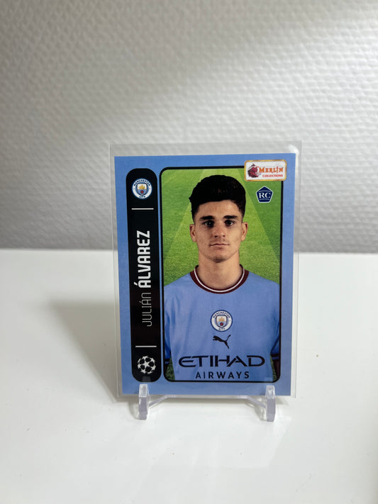Merlin Heritage 98 22-23 - Julian Alvarez RC Card - Manchester City