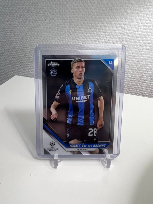 Chrome 21-22 - Igance van der Brempt RC Card - FC Brügge