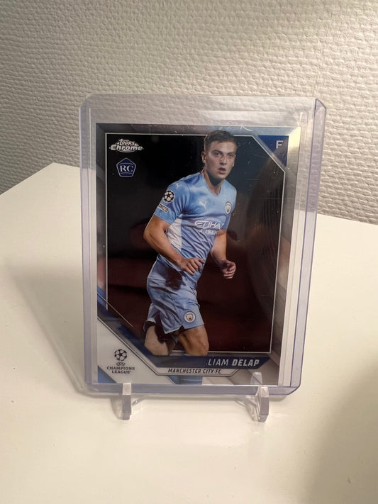 Chrome 21-22 - Liam Delap RC Card - Manchester City