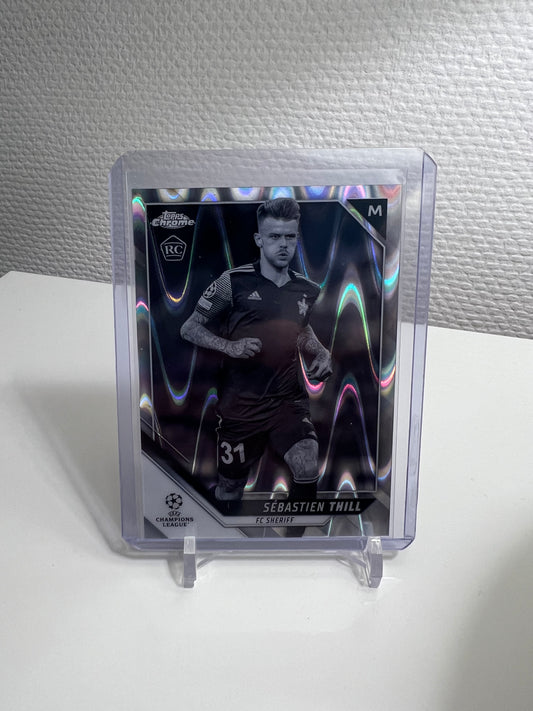 Chrome 21-22 - Sebastien Thill RC Card Ray Wave - FC Sheriff