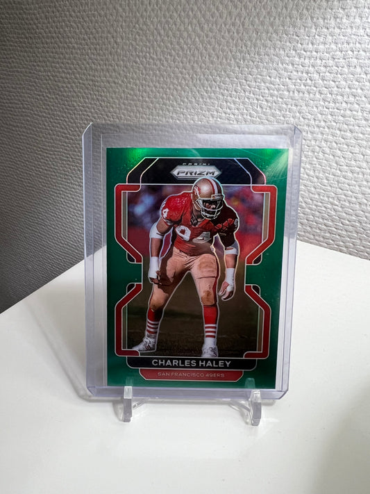 Prizm 21 - Charles Haley Green - San Francisco 49ers