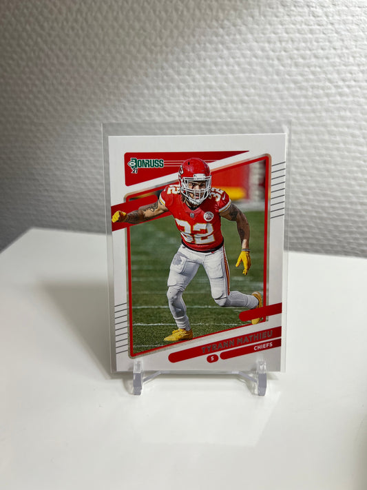 Donruss 21 - Tyrann Mathieu - Kansas City Chiefs