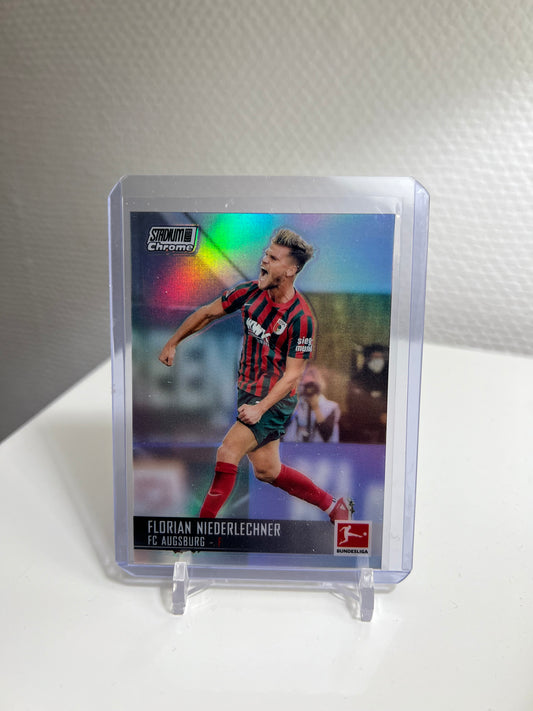 Stadium Club Chrome 21-22 - Florian Niederlechner Refractor - FC Augsburg