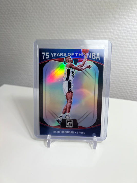 Donruss Optic 21-22 - David Robinson 75 Years of the NBA Prizm - San Antonio Spurs