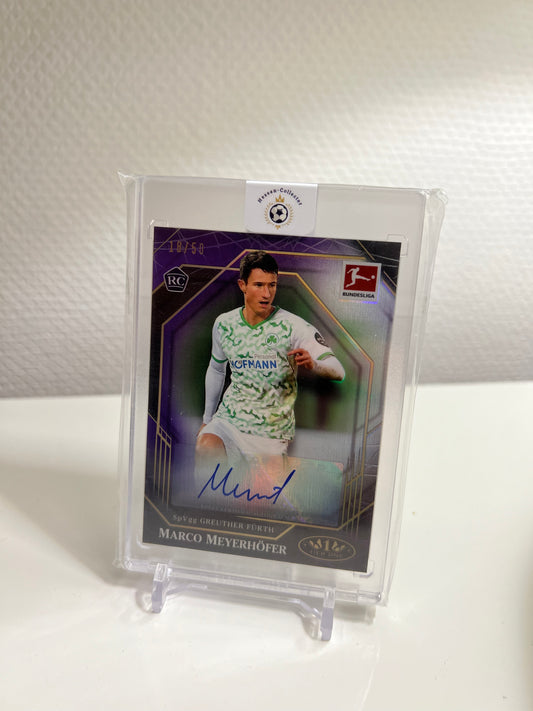 Tier One 21-22 - Marco Meyerhöfer Autograph /50 RC Card - SpVgg Greuther Fürth