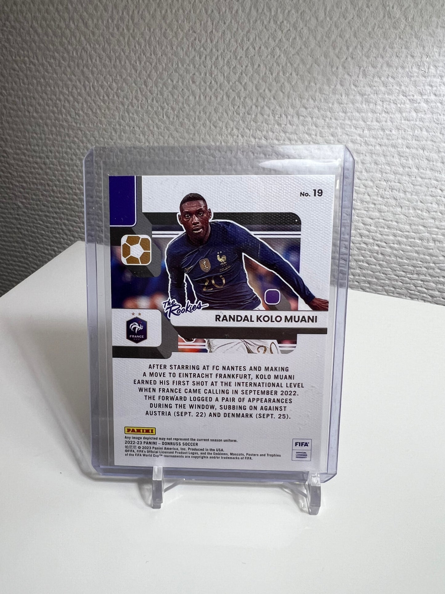 Donruss 22-23 - Randal Kolo Muani The Rookies - Frankreich