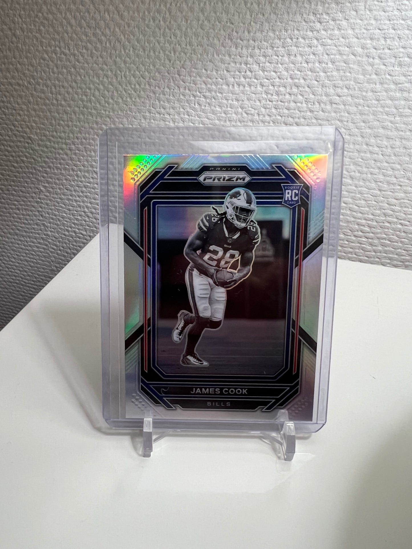 Prizm 22 - James Cook Silver RC Card Variations - Buffalo Bills