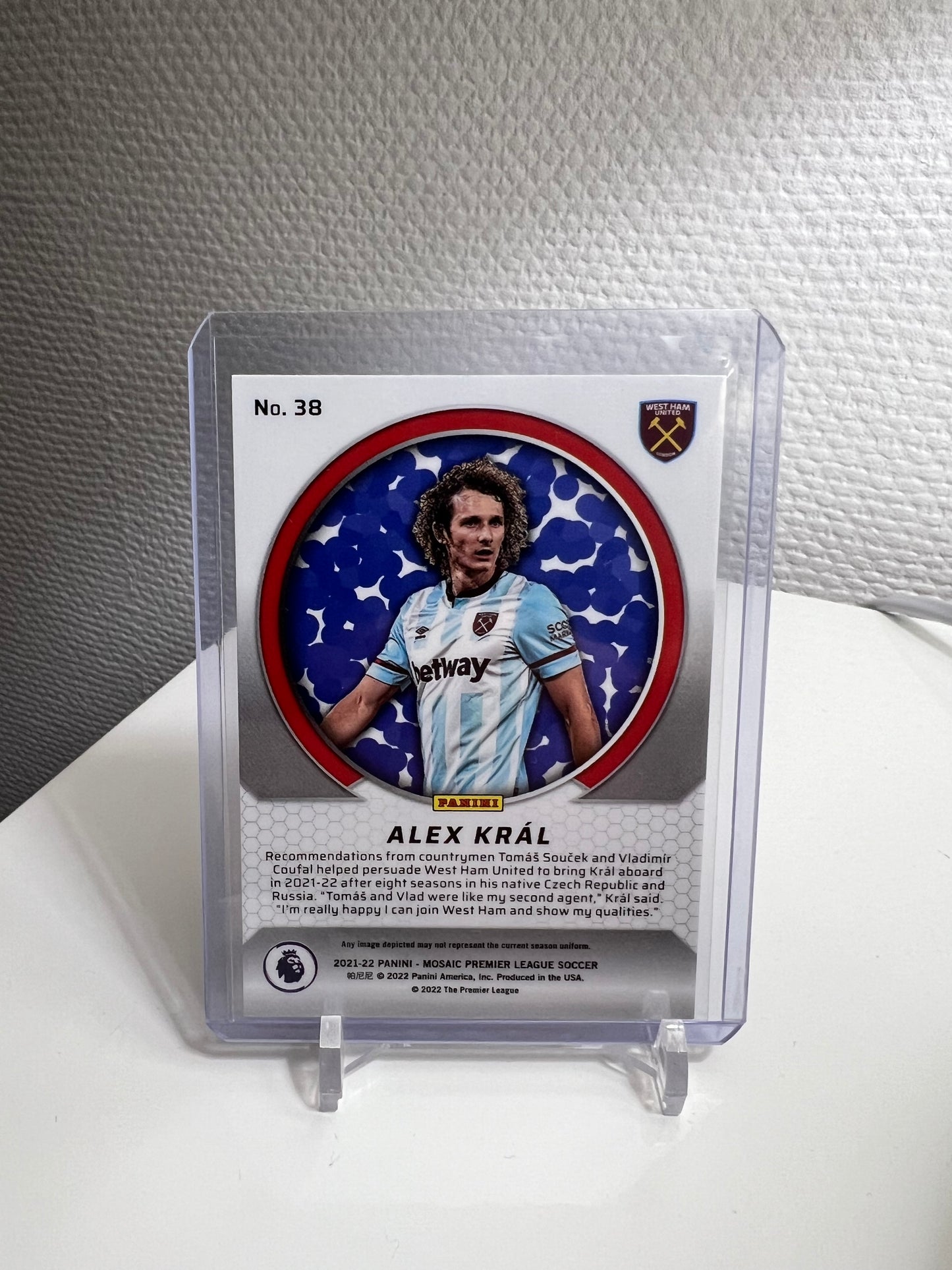 Mosaic 21-22 - Alex Král International Men of Mastery - West Ham United