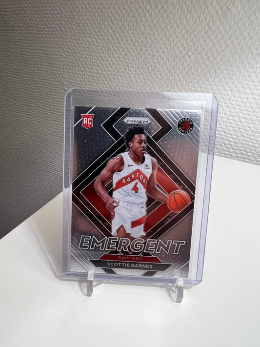 Prizm 21-22 - Scottie Barnes Emergent RC Card - Toronto Raptors