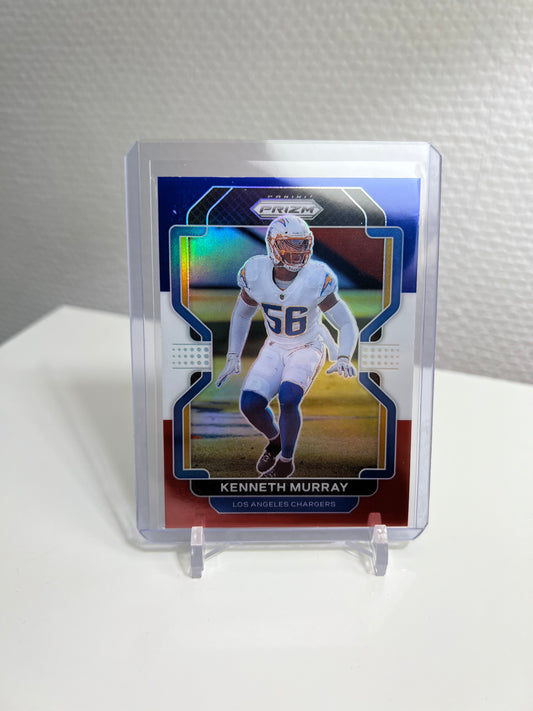 Panini Prizm 21 - Kenneth Murray Tri-Color - Los Angeles Chargers