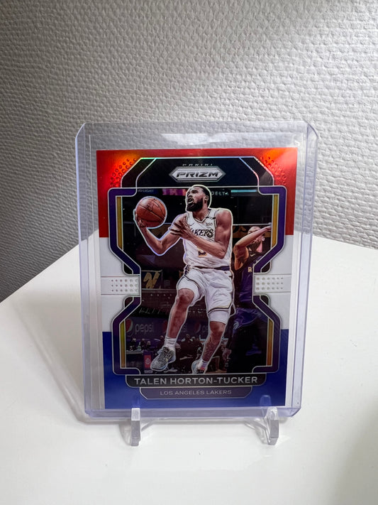 Prizm 21-22 - Talen Horton-Tucker Tri-Color - Los Angeles Lakers