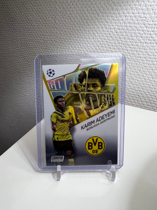 Stadium Club Chrome 22-23 - Karim Adeyemi Goal Force - Borussia Dortmund #GF-KA