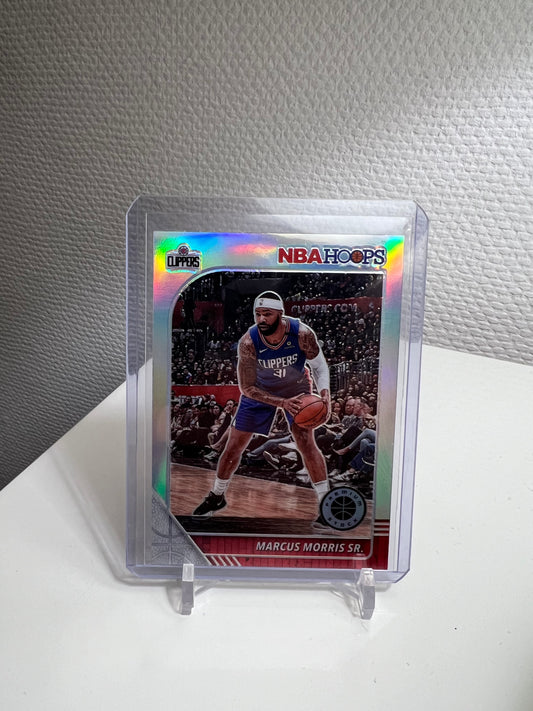 Hoops Premium Stock 19-20 - Marcus Morris Sr. Silver Prizm - Los Angeles Clippers