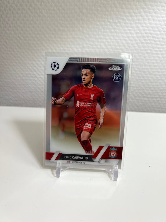 Chrome 22-23 - Fabio Carvalho RC Card - FC Liverpool