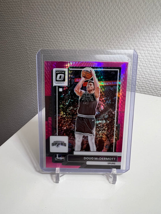 Donruss Optic 22-23 - Doug McDermott Hyper Pink Prizm - San Antonio Spurs