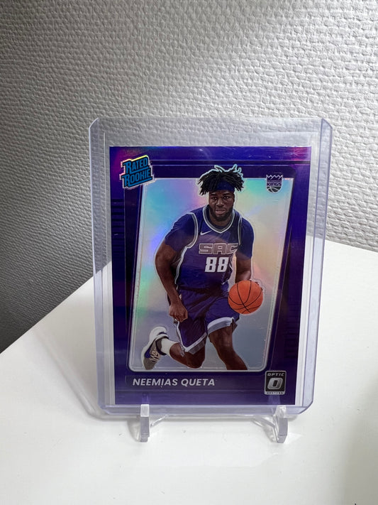 Donruss Optic 21-22 - Neemias Queta Purple Prizm Rated Rookie - Sacramento Kings