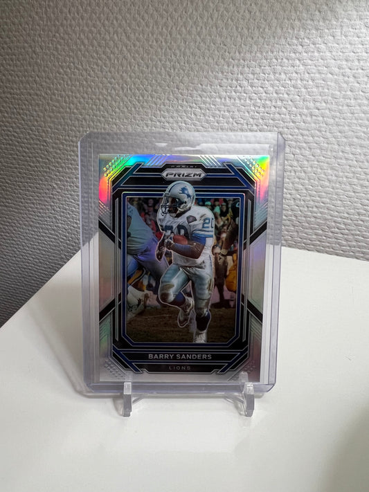 Prizm 22 - Barry Sanders Silver - Detroit Lions