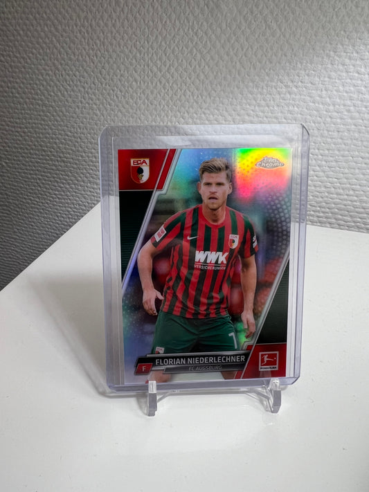 Chrome 21-22 - Florian Niederlechner Refractor - FC Ausgburg